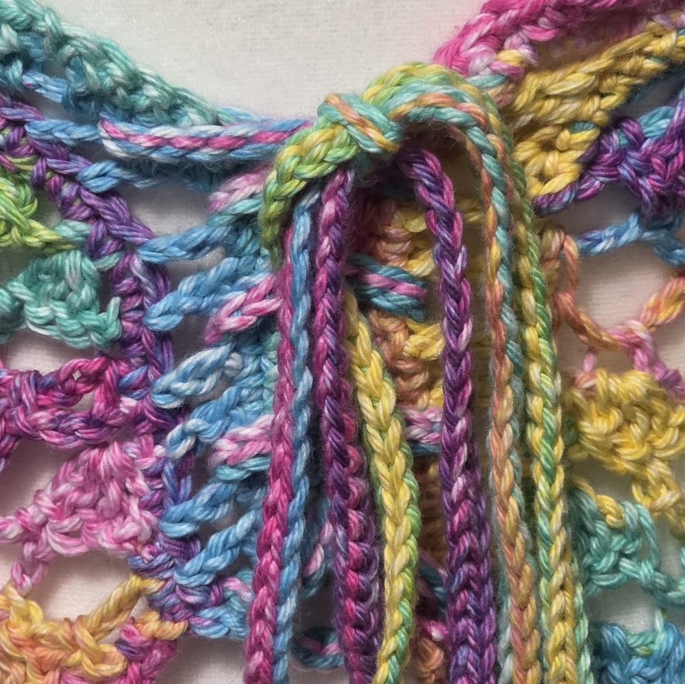 Festival Crocheted Halter Top - Picture 5 of 11